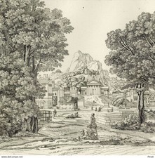 Nicolas poussin paysage d'occasion  France