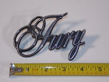 Vtg plymouth fury for sale  Longmeadow