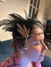 1920s flapper headband for sale  DUNDEE