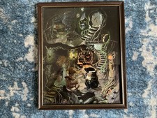 Vintage foil art for sale  UTTOXETER