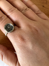 Bague argent cygne d'occasion  Castelnau-le-Lez