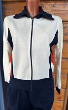 Jogginganzug marine weiß gebraucht kaufen  Deutschland