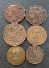 Lot médailles bronze d'occasion  Plémet