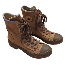 Tênis Converse All Star Chuck Taylor Outsider Hi High Top Couro Bota Feminina 6 comprar usado  Enviando para Brazil