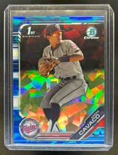 2019 Bowman Draft Sapphire Keoni Cavaco Blue #8/99 Twins, usado comprar usado  Enviando para Brazil