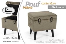 Pouf contenitore poggiapiedi usato  Cittanova