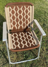 Vintage macrame woven for sale  Huntley