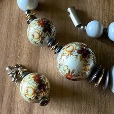 Vintage floral beaded for sale  Andover