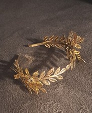 Goldener haarreif gebraucht kaufen  Delitzsch