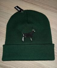 Embroidered goat green for sale  LEOMINSTER