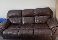 Leather sofas 2 for sale  SLOUGH