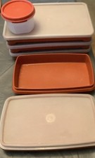 Vintage paprika tupperware d'occasion  Expédié en Belgium