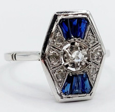 Bague marquise art d'occasion  Paris II