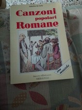 Canzoni popolari romane usato  Roma