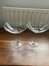 Two martini glasses for sale  COVENTRY