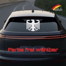 Auto Aufkleber Deutschland Adler Wappen Sticker Heckscheibe Auto Germany #1 comprar usado  Enviando para Brazil