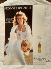Publicité papier parfum. d'occasion  Dunkerque-