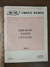 Chevy parts catalog for sale  York