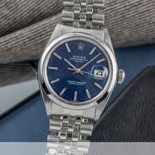 Rolex date blue gebraucht kaufen  Deutschland