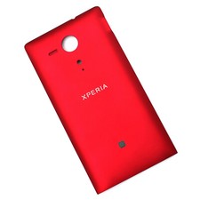 Capa traseira da bateria Sony Xperia SP carcaça traseira vermelha C5303 genuína comprar usado  Enviando para Brazil