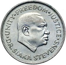 Sierra Leone - 20 centów 1984 - DR SIAKA STEVENS - OCHRONA! na sprzedaż  PL