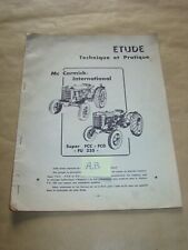 Etude 183 tracteur d'occasion  Gannat