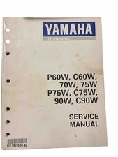 Manual de serviço OEM Yamaha LIT-18610-01-82 P60W C60W 70W 75W P75W C75W 90W C90W  comprar usado  Enviando para Brazil