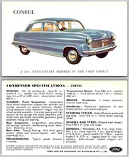 Ford consul postcard for sale  Mansfield