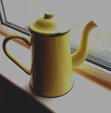 Vintage yellow enameled for sale  LIMAVADY