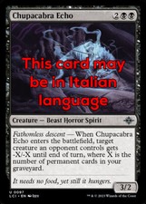 Mtg chupacabra echo usato  Bari