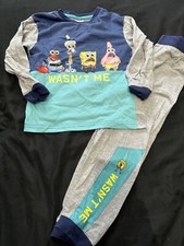 Spongebob squarepants pyjama for sale  LONDON