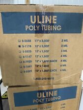 Uline poly tubing for sale  Lakeville