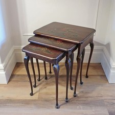 Antique nest tables for sale  MACCLESFIELD