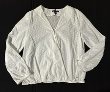 Blusa feminina Tommy Hilfiger manga longa média bolinhas  comprar usado  Enviando para Brazil