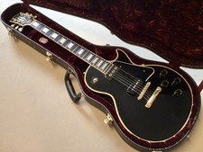 Usado, Gibson Custom Shop HC 1954 Les Paul Custom Ebony Black Gold Parts EUA 2011 MOD comprar usado Usado, Gibson Custom Shop HC 1954 Les Paul Custom Ebony Black Gold Parts EUA 2011 MOD comprar usado  Enviando para Brazil