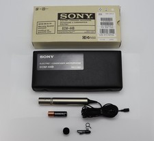 Usado, MICROFONE CONDENSADOR ELETRETO SONY ECM-44B OMNI DIRECIONAL LAPELA LAPELA MICROFONE comprar usado  Enviando para Brazil