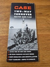 Usado, CASE Two way turnover Plow tractor Traktor Prospekt sales Brochure comprar usado  Enviando para Brazil