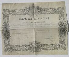 Diplome medaille militaire d'occasion  Plombières-lès-Dijon