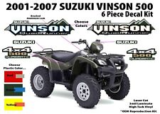 Suzuki Vinson 500 4x4 OEM ATV Tank Naklejka Emblemat King Quad QuadRunner LTA na sprzedaż  Wysyłka do Poland
