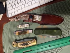Knife lot uncle for sale  Elsa