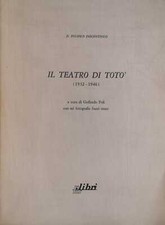 Libro teatro toto usato  Milano