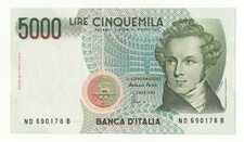 5000 lire bellini usato  Pontassieve