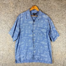 Camisa masculina Brooks Brothers grande azul náutica estampa 100% seda laço comprar usado Camisa masculina Brooks Brothers grande azul náutica estampa 100% seda laço comprar usado  Enviando para Brazil