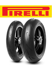 CONJUNTO DE PNEUS PIRELLI DIABLO ROSSO 4 CORSA 120/70R17 & 180/55R17 KAWASAKI YAMAHA comprar usado  Enviando para Brazil