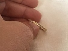 Memoryring 585 gelbgold gebraucht kaufen  Neuhausen
