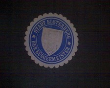 Siegelmarke stadt elsterberg gebraucht kaufen Siegelmarke stadt elsterberg gebraucht kaufen  Deutschland