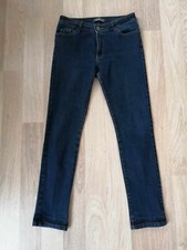 Jean bleu coton d'occasion  Bourg-de-Thizy