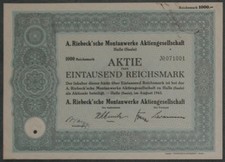 Riebeck sche montanwerke gebraucht kaufen  Deutschland