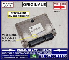 Centralina motore iniezione usato  Carrara