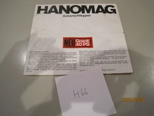 Prospekt hanomag granit gebraucht kaufen  Bodenteich
